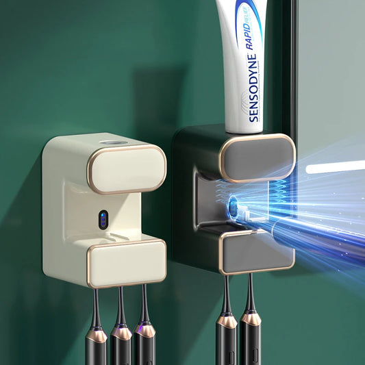 Smart UV Toothbrush Station